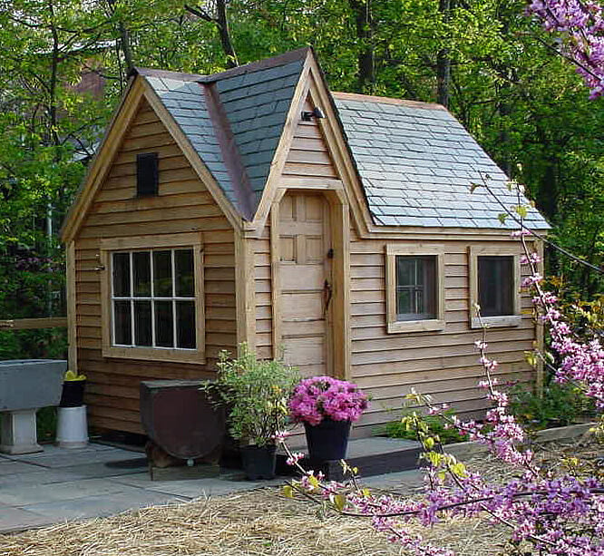 8x12 Dollhouse - Custom Exterior, do it yourself shed kits