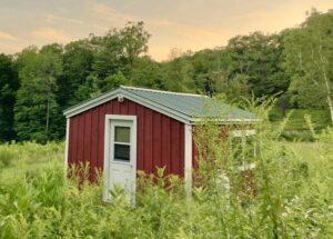 10x14 Gable Shed Converted Into Guest House