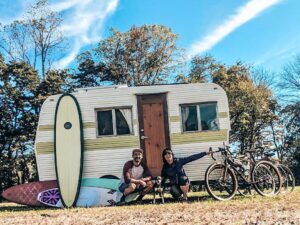 Camper living, tiny living