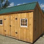 You can build your own storage shed with our saltbox building plans.