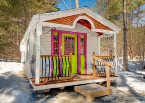 Apple Blossom Cottage Tiny House AirBnB rental