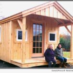 Pond House Home Office with Board-and-Batten siding and Insulated Windows