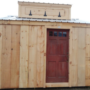 10X12 New Yorker Option A with Antique Door and Cupola