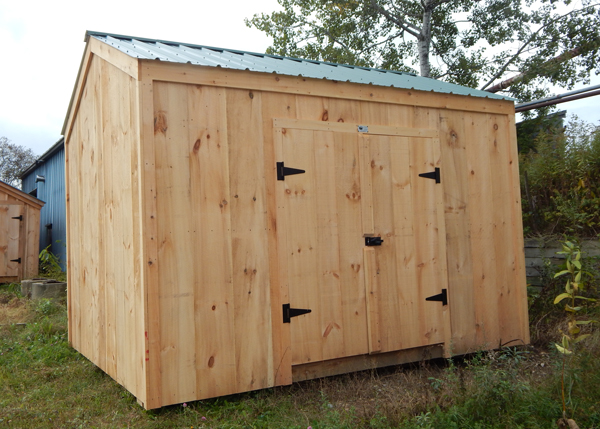 10X14 New Yorker Option A - Post and Beam Storage Shed