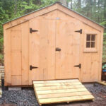 10x4 Utility Shed - Exterior