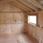 12x20 Bunkhouse with extra barn sash windows