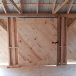 Three Sled Shed - Hanging Barn Doors