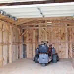 14x20 Barn Garage Interior