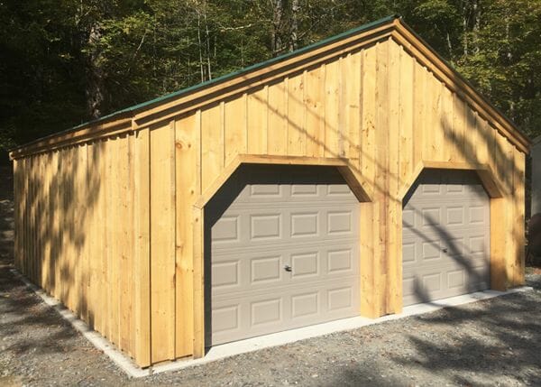24x24 Garage Kit Post And Beam, How To Build A Post And Beam Garage
