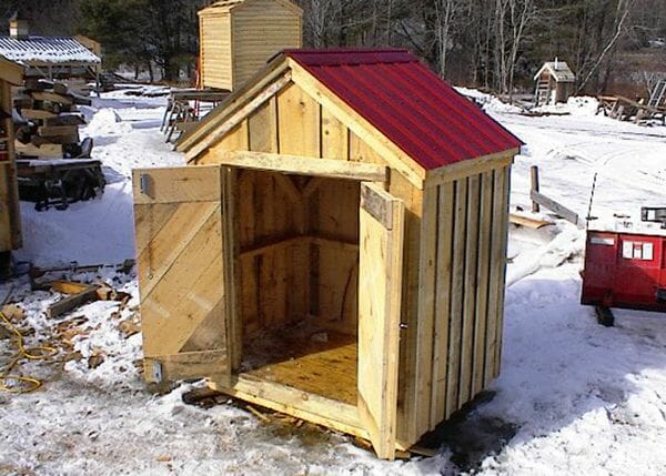 6x4 Utillity Shed - small and affordable storage shed solution