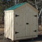 6x4 Utility Shed with Pine Battens