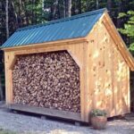 6x14 Woodbin holds four plus cords of firewood