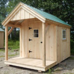 8x12 Garden Shed - A mini post and beam cottage