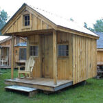 8x16 Bunkhouse with porch and loft