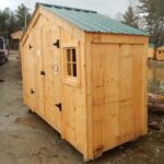 10x4 Utility Shed customized with a small barn window