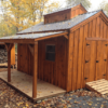 10x16 Sugar Shack with customer supplied window, side door and overhang