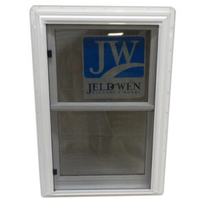The 2x3 Insulated Double Hung Window includes a screen.