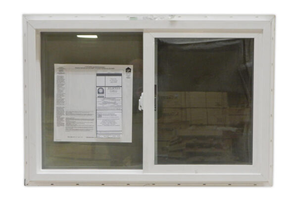 3x2 Insulated Slider Windows includes screens. The double pane low-E glass is energy efficient.