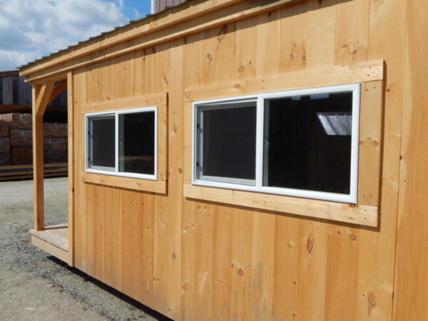 4x2 Insulated Slider Windows are a popular window solution for our four season cabins, cottages and tiny houses.