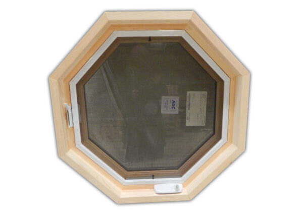 vinyl octagon windows 24x24