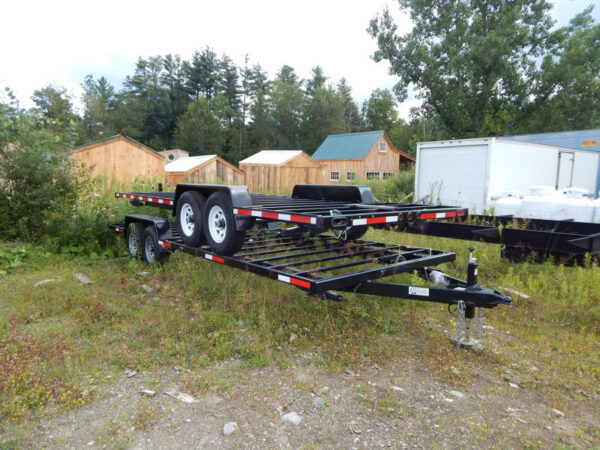 Tiny House Trailer with 16" on center cross members.  Primed and painted Black.  With VIN number.