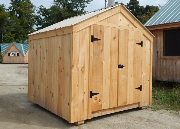 64 square foot prefab wooden storage shed for sale