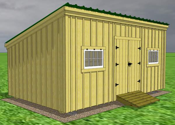 28 mm Panel Roof Summerhouse Mary L1 Roof Sheet 3,2x2,2 M Shed Block House