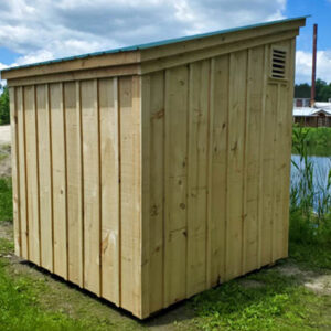 Learn how to build your own storage shed with this outdoor building kit.