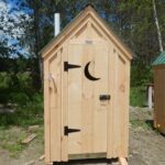 4X4 Working Outhouse Fully Assembled