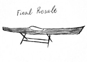  Diagrama de bastidor de kayak 3