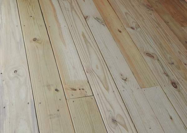 Flooring Options - Pressure Treated Decking