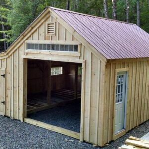 One Bay Garage Plans • Jamaica Cottage Shop