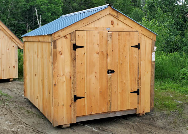 The 8x12 Vermonter is a cheap prefab storage shed.