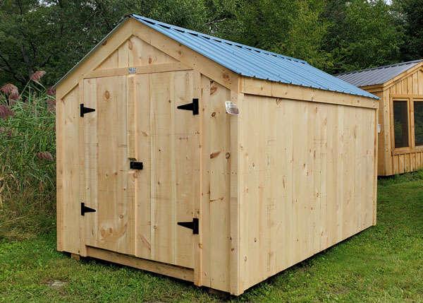 96 square foot backyard storage shed