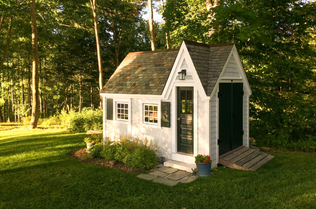 Custom built 8x12 Dollhouse storage shed or playhouse