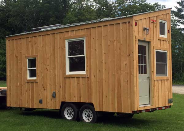 Custom portable tiny houses on wheels for sale.