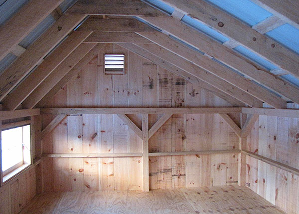 12x16-dollhouse-interior-post-beam-half-lap-framing-rough-sawn-hemlock-shed
