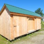 12x20 Three Sled Shed - Standard Build