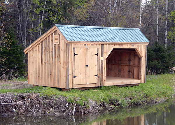 If you are looking for wood pile storage our Weekender storage shed is a great building choice.