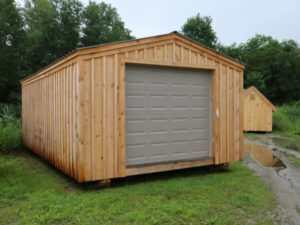 If you need a barn or garage that is under 400 square feet this building kit will work for you.
