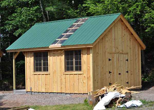 Learn how to build your own tiny home with our Vermont Cottage do-it-yourself building plans