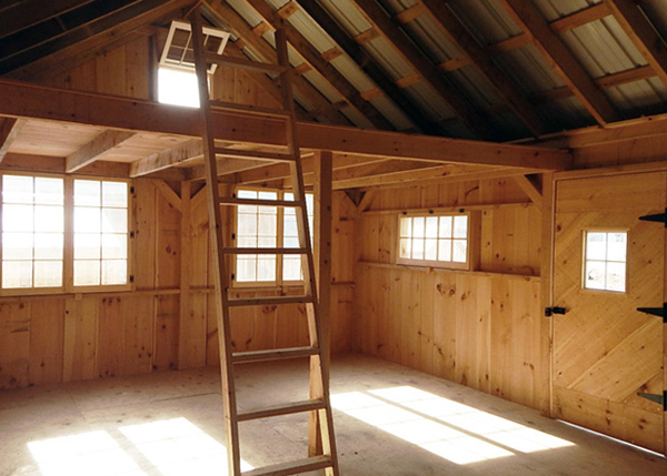 We use true-dimensional hemlock lumber with our Vermont Cottage kits.