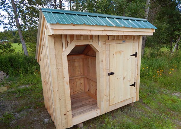 Learn how to build this small firewood shed with our do-it-yourself plans.