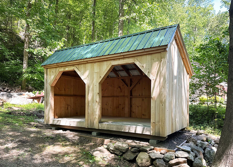 Woodbin 8x16 Fully Assembled • Jamaica Cottage Shop
