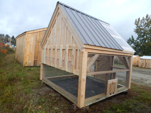 DIY chicken coops for sale in New England.
