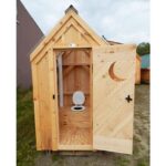 Working outhouse interior
