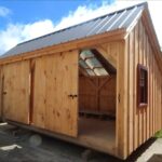 pole barn style shed