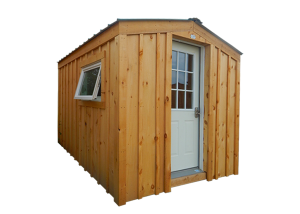 The Bunkie Cottage is a small and simple 8x10 Foot Cabin