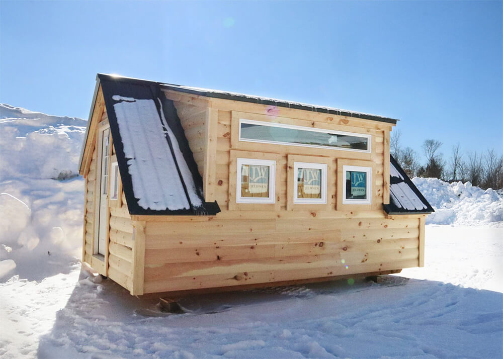 10x12 Saltbox | Fully Assembled White Pine Sheds for Sale