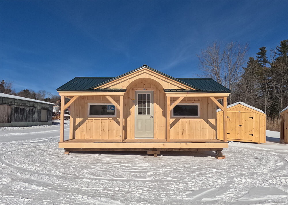 6x12 Nantucket Option A | Fully Assembled Cedar Sauna